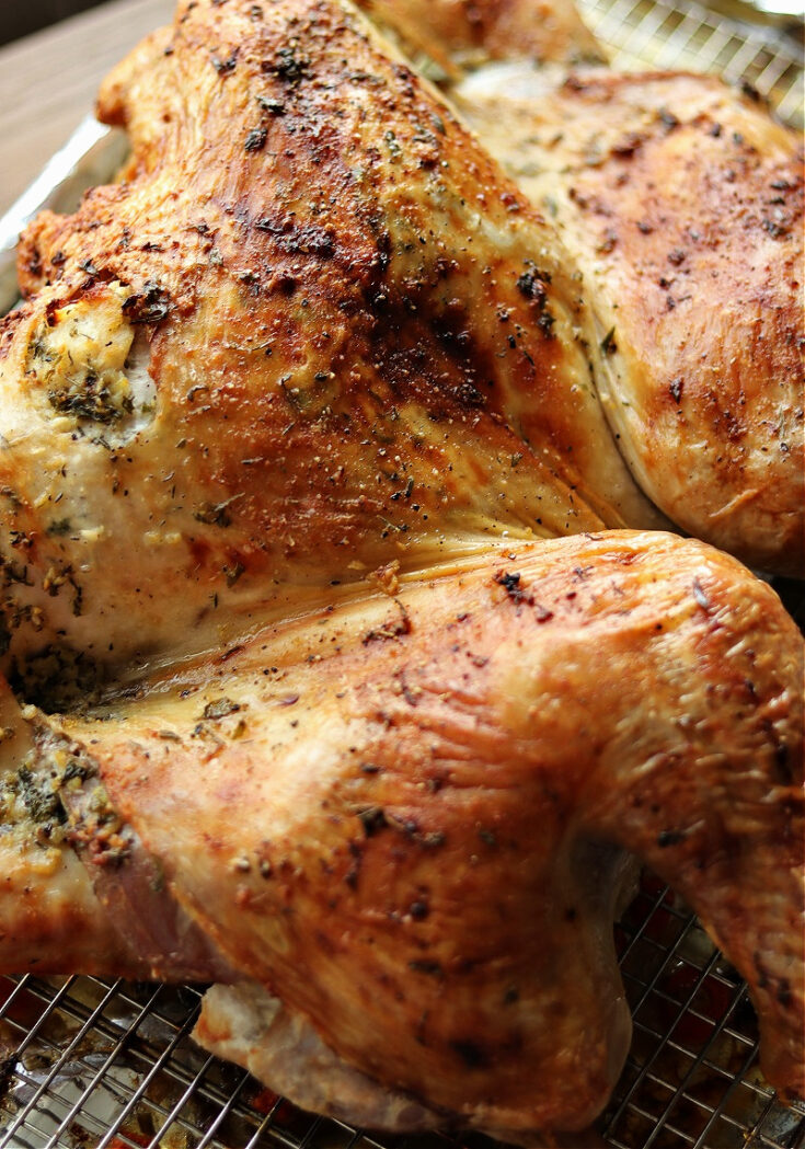 Spatchcock Roasted Turkey