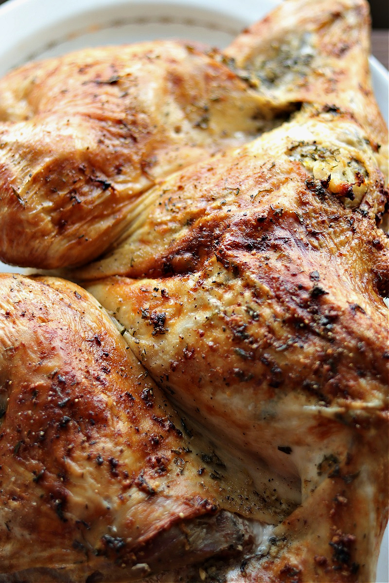 Spatchcock Roasted Turkey