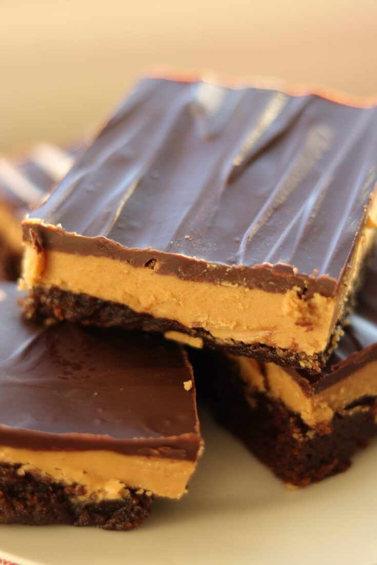 Simple Buckeye Brownies 