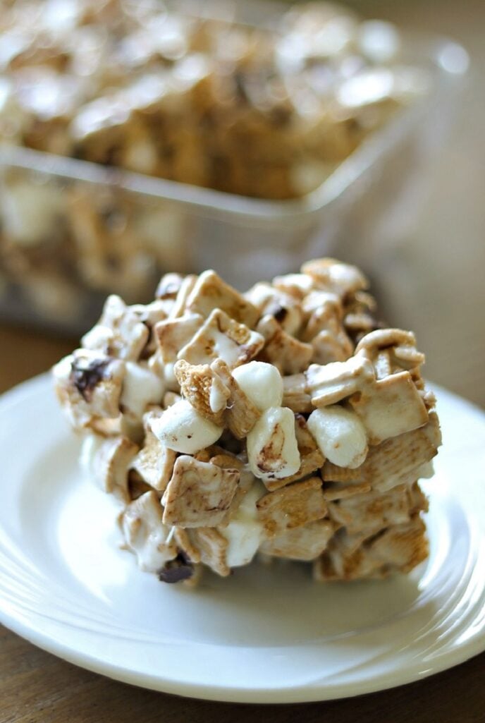 S'mores Golden Grahams Bars S'mores Golden Grahams Bars