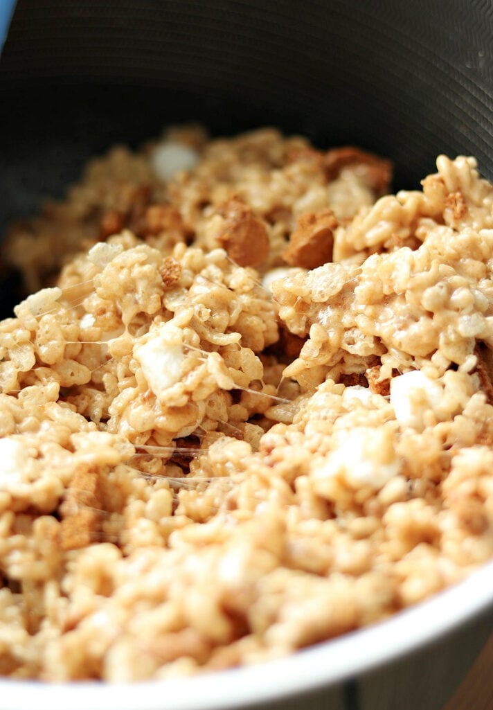 Biscoff Rice Krispy Treats