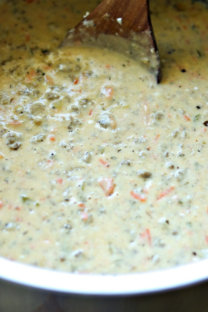 Cheeseburger Soup